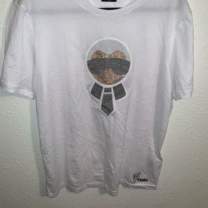 Fendi Karlito Strass T-Shirt